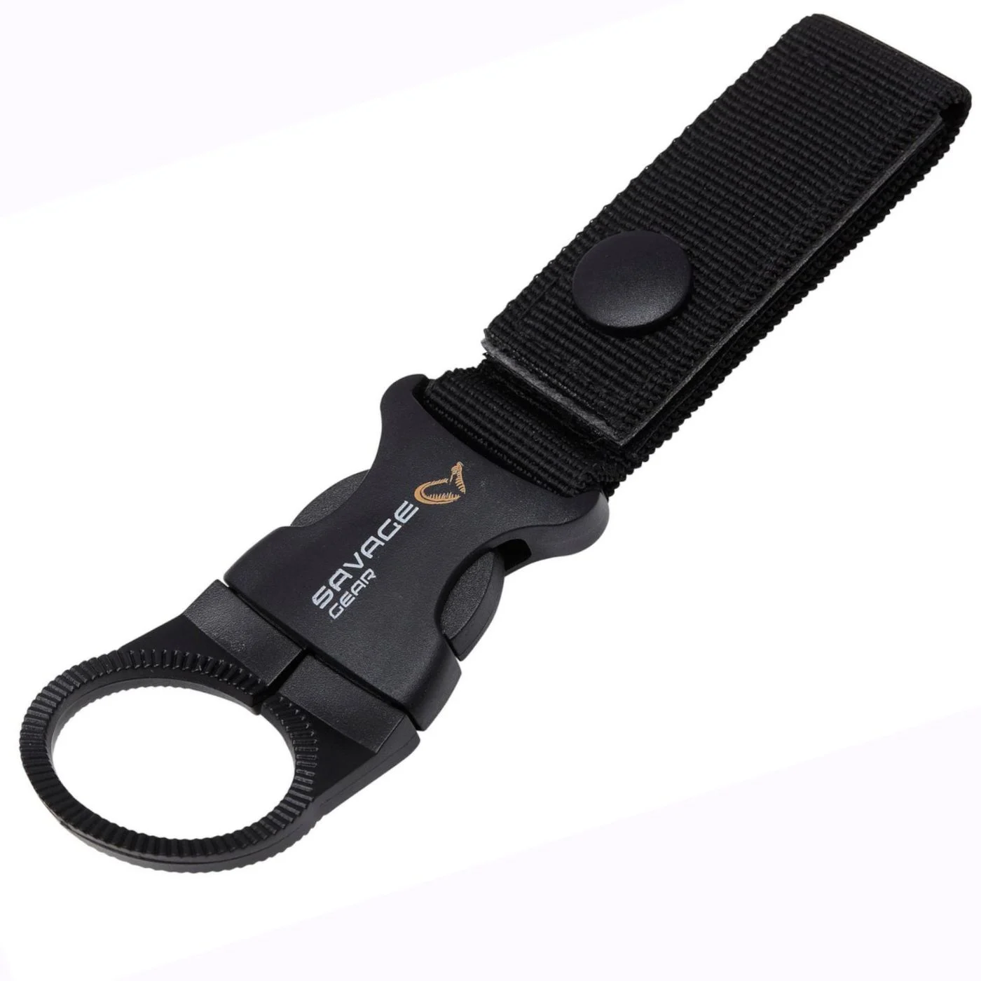 Savage Gear Bottle and Net Clip - Kescherhalter