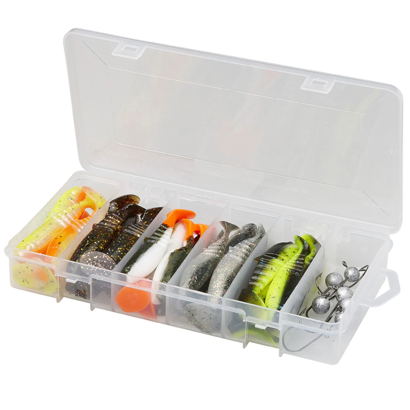 Savage Gear Cannibal Shad Kit 10 & 12,5cm - 30 Gummifische