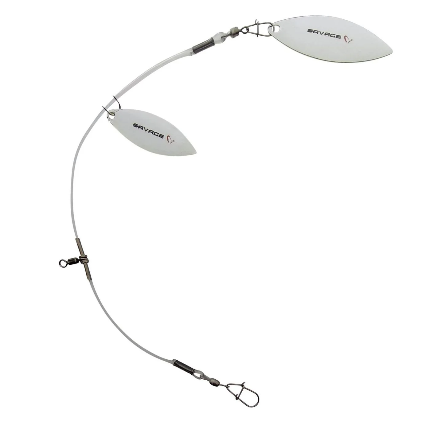 Savage Gear Mono Spinnerbait - Vorfach zum Spinnfischen 11cm