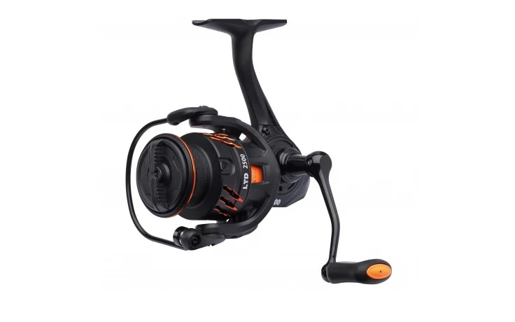 Savage Gear Orange LTD 1000 FD Spinning Angelrolle mit Frontbremse, 8+1 Kugellagern, 202 Gramm, 0,14 mm, 150 Meter Schnurfassung