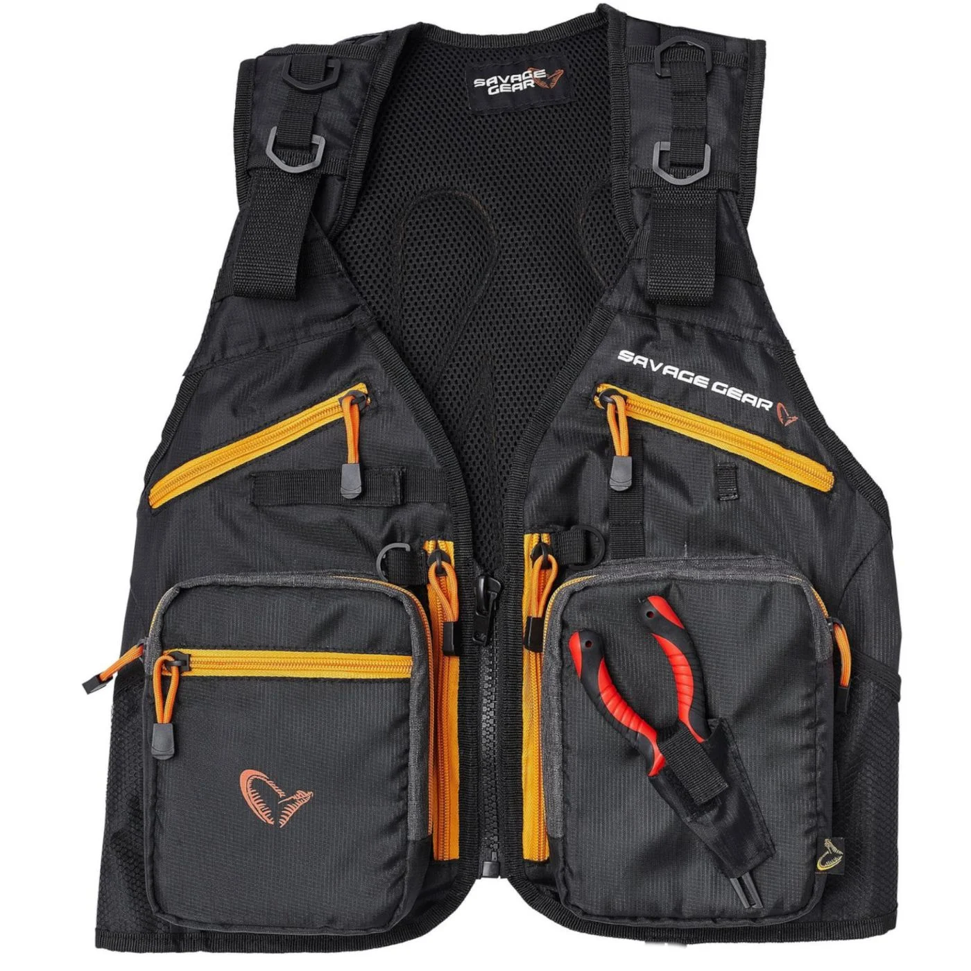 Savage Gear Pro-Tact Spinning Vest One Size Black - Angelweste