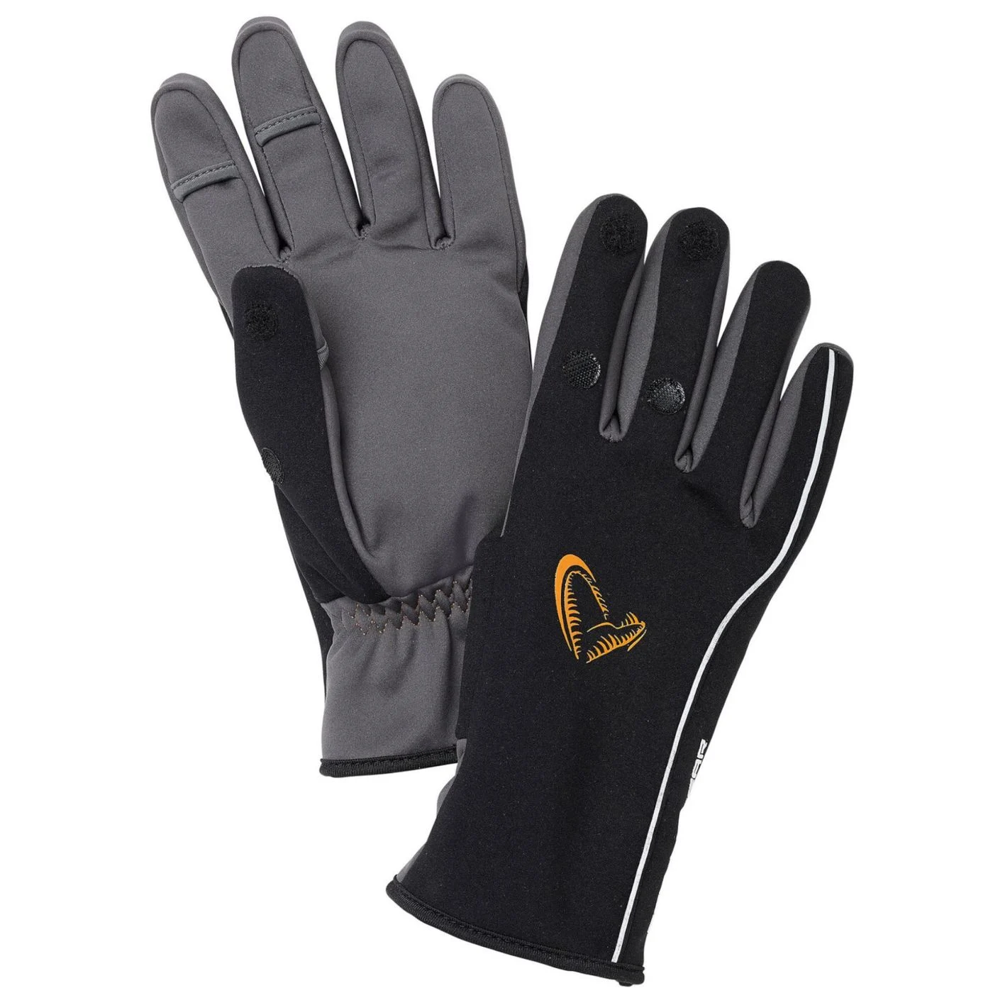 Savage Gear Softshell Winter Gloves Black - Angelhandschuhe M