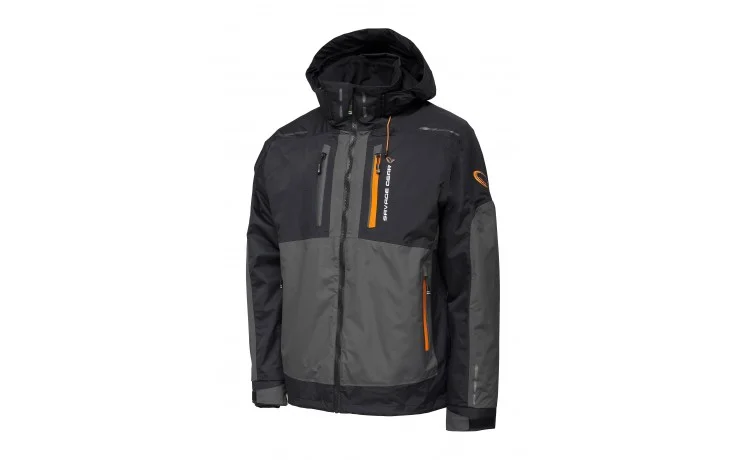 Savage Gear WP Performance Jacke in schwarz/grau Gr. XL