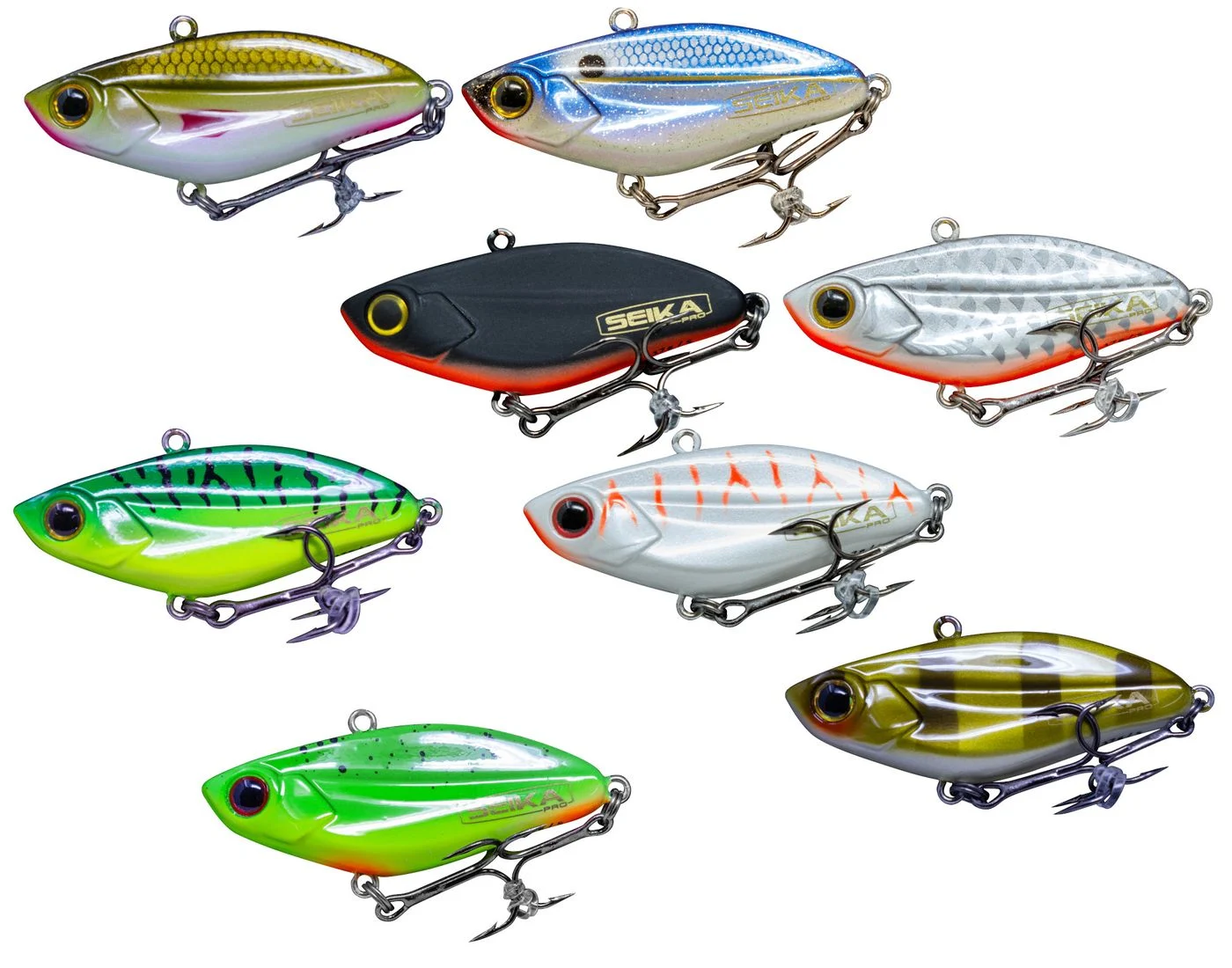 Seika Pro Wobbler Silent Vibrator 5,5cm 17g - Crankbait Fire Tiger