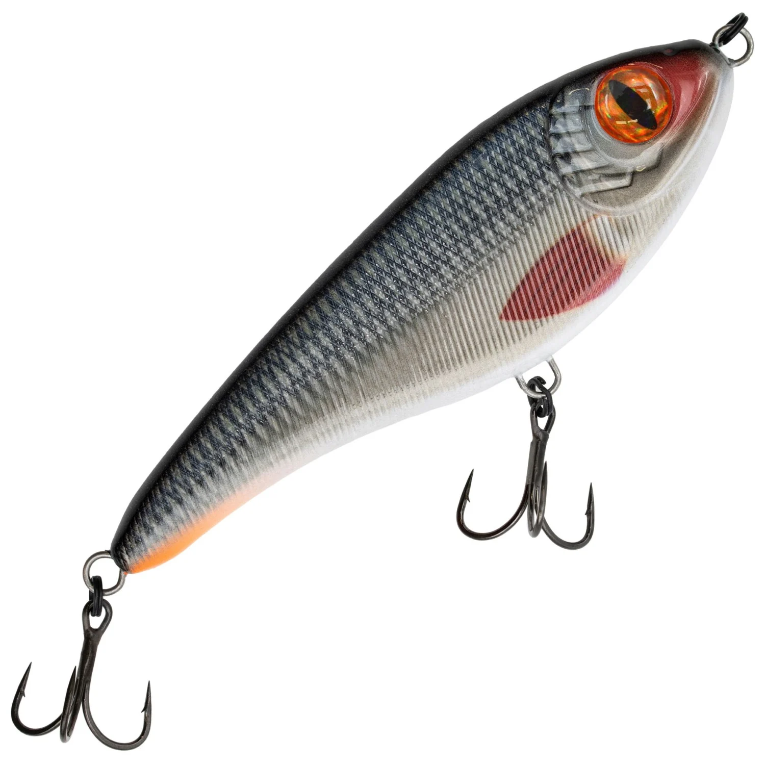 Senshu Butcher Jerk - Jerkbait Farbe: Real Roach | Länge: 6,8cm