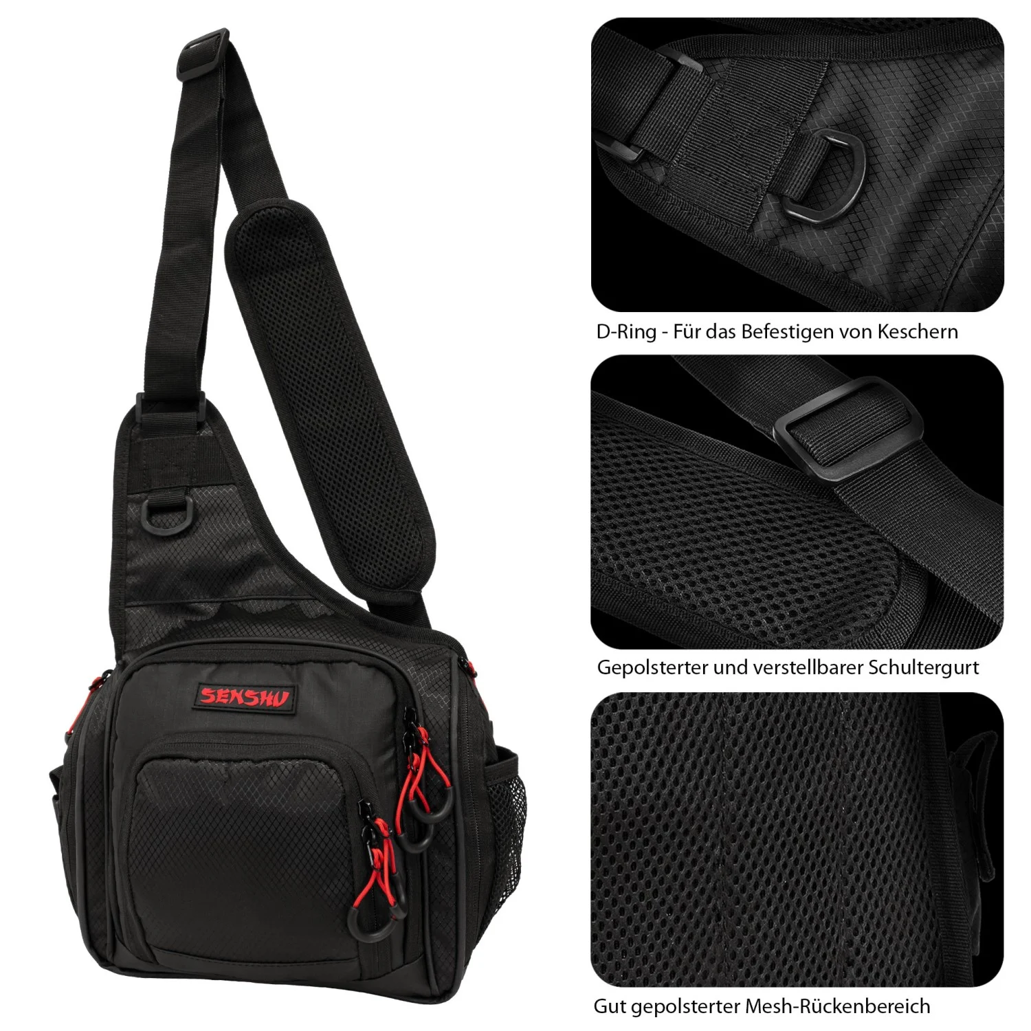 Senshu King of the Streets Urban-City Sling Bag - Umhängetasche