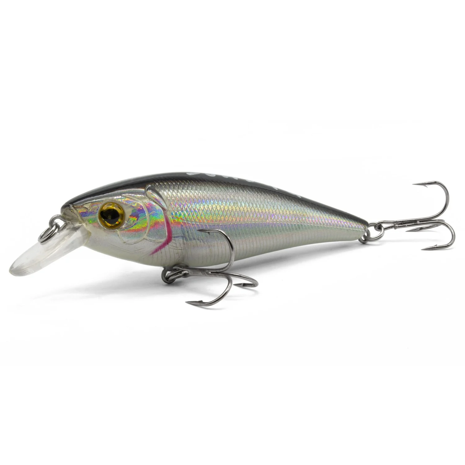 Senshu Minnow original - Jerkbait Farbe: black silver