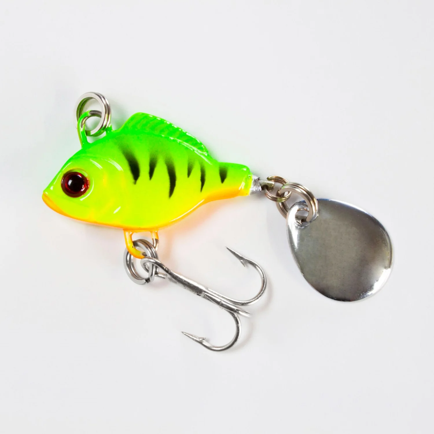 Senshu Rapfenblei V2 mit Spinnerblatt - Jig Spinner Farbe: Firetiger | Gewicht: 14g