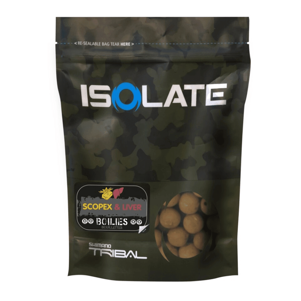 Shimano Tribal Isolate Boilie Scopex Liver 15mm 1kg