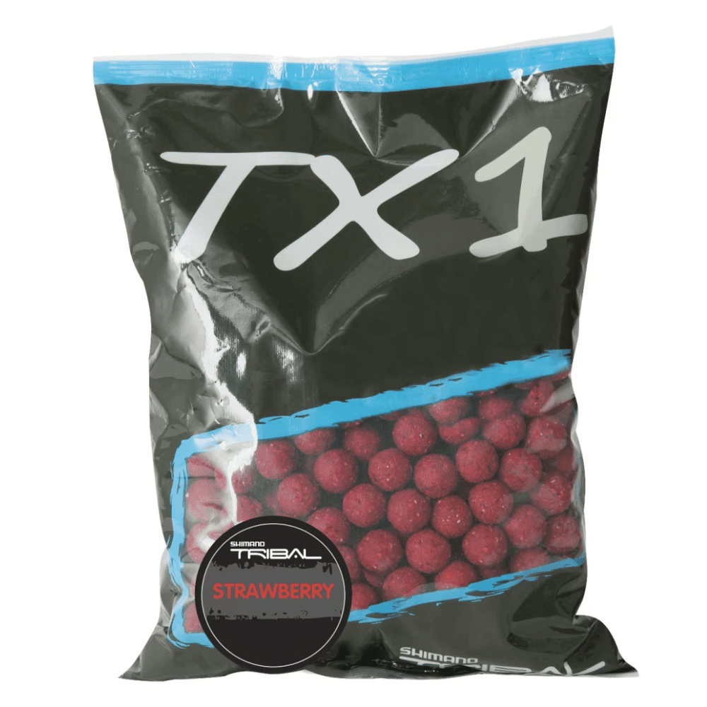 Shimano Tribal TX1 Boilie Strawberry 15mm 5kg