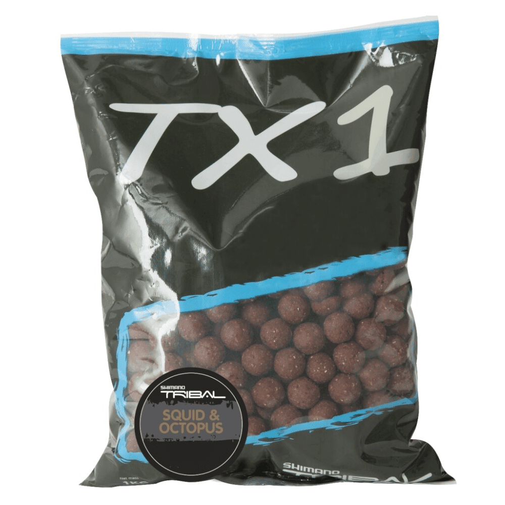 Shimano Tribal TX1 Boilies Squid Octopus 15mm 1kg