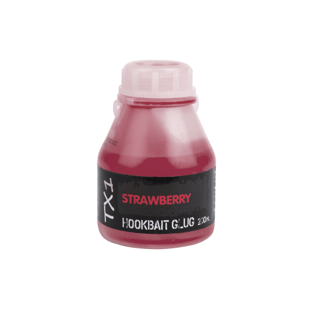 Shimano Tribal TX1 Hookbait Glug Strawberry 200ml