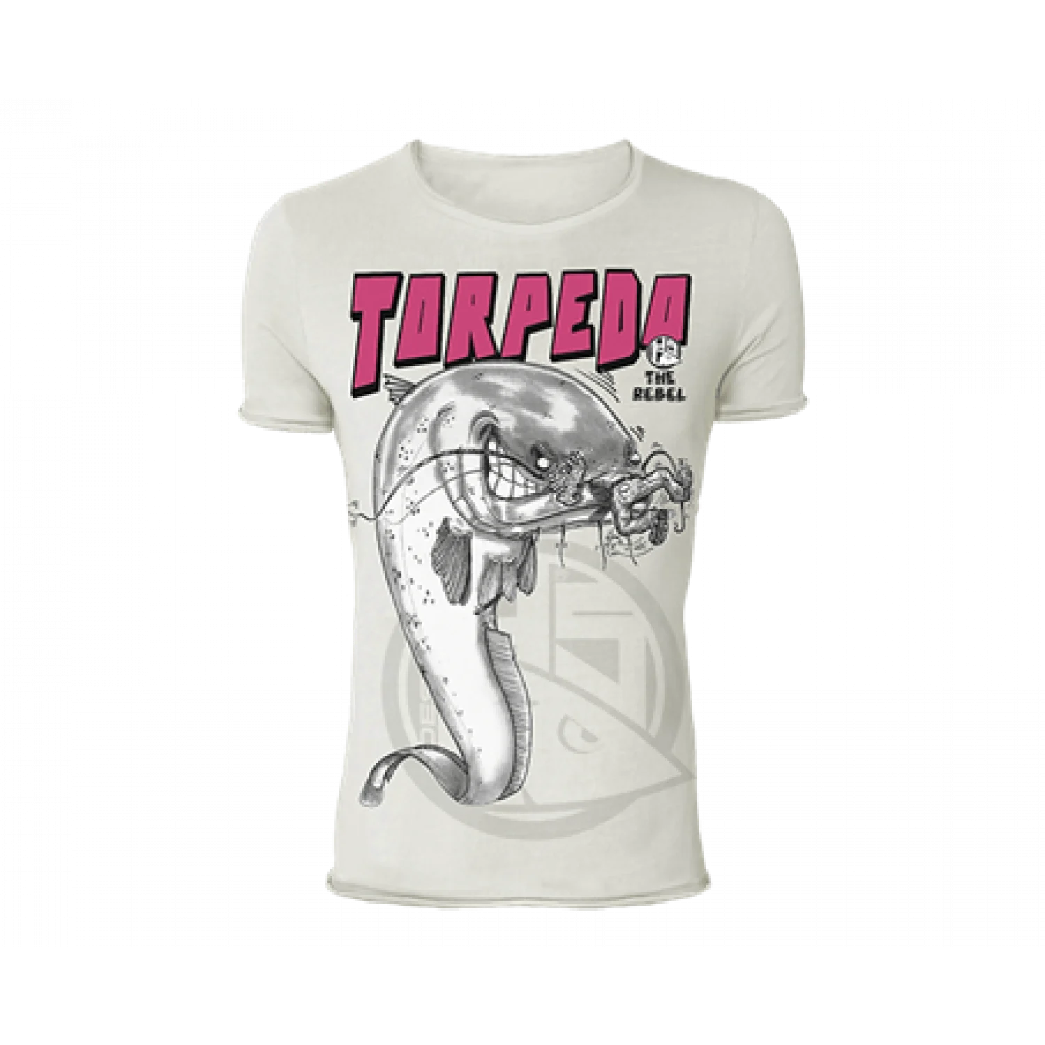 HOTSPOT DESIGN TORPEDO, grey-pink, T-shirt