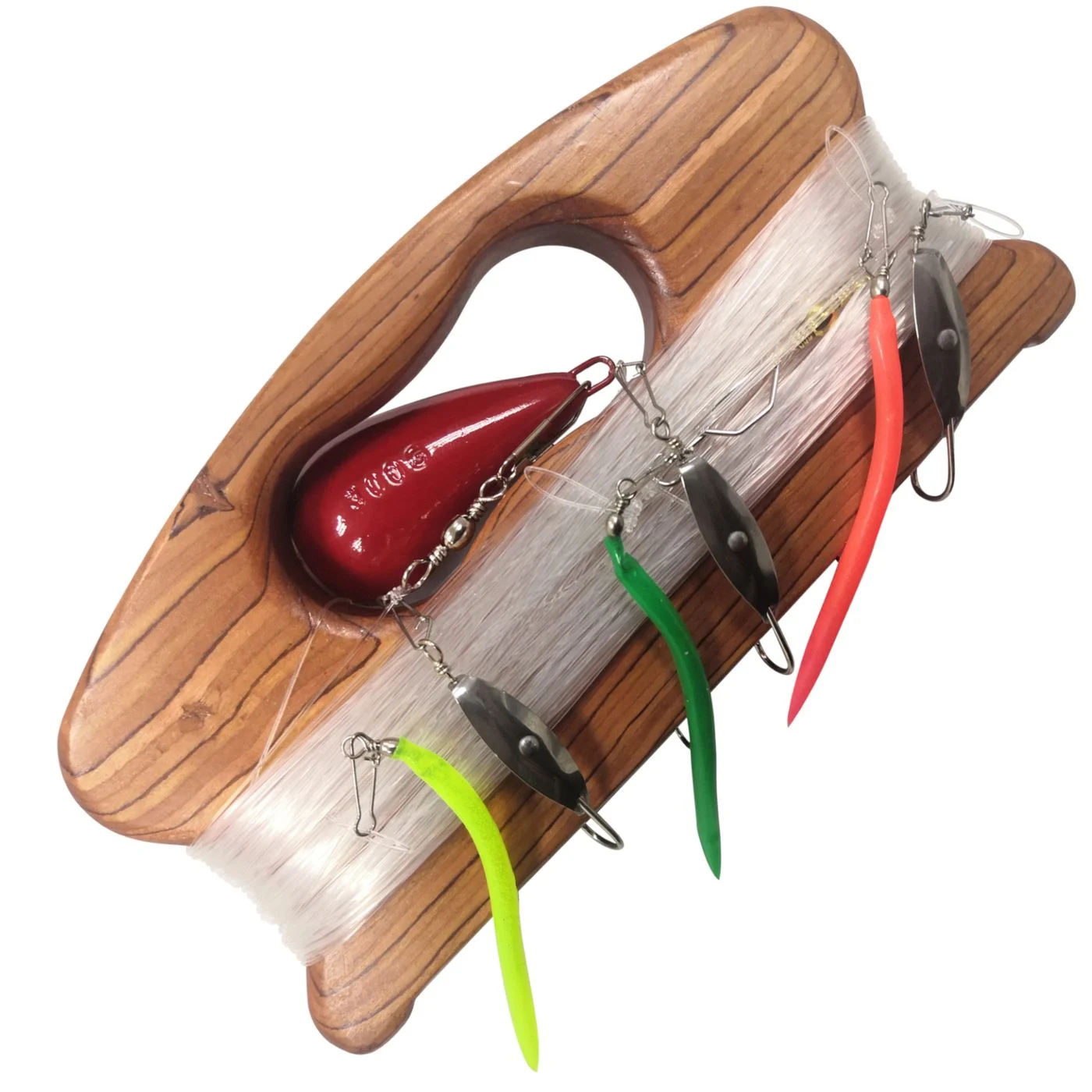 Solvkroken Fiskeharpa aus Holz Nr. 1 - Meeresvorfach