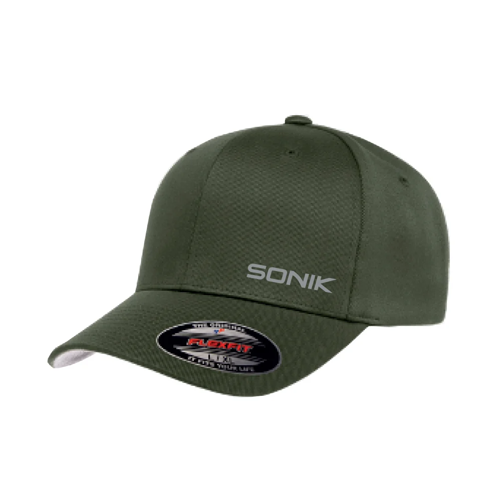 Sonik Flexfit Olive Cap - Angelcap | SM Angelsport