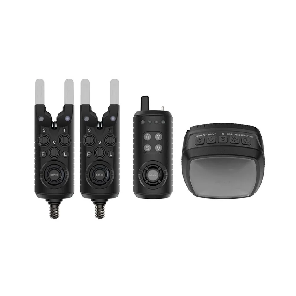 SONIK GIZMO2 ALARM SET 2+1 + BIVVY LAMP