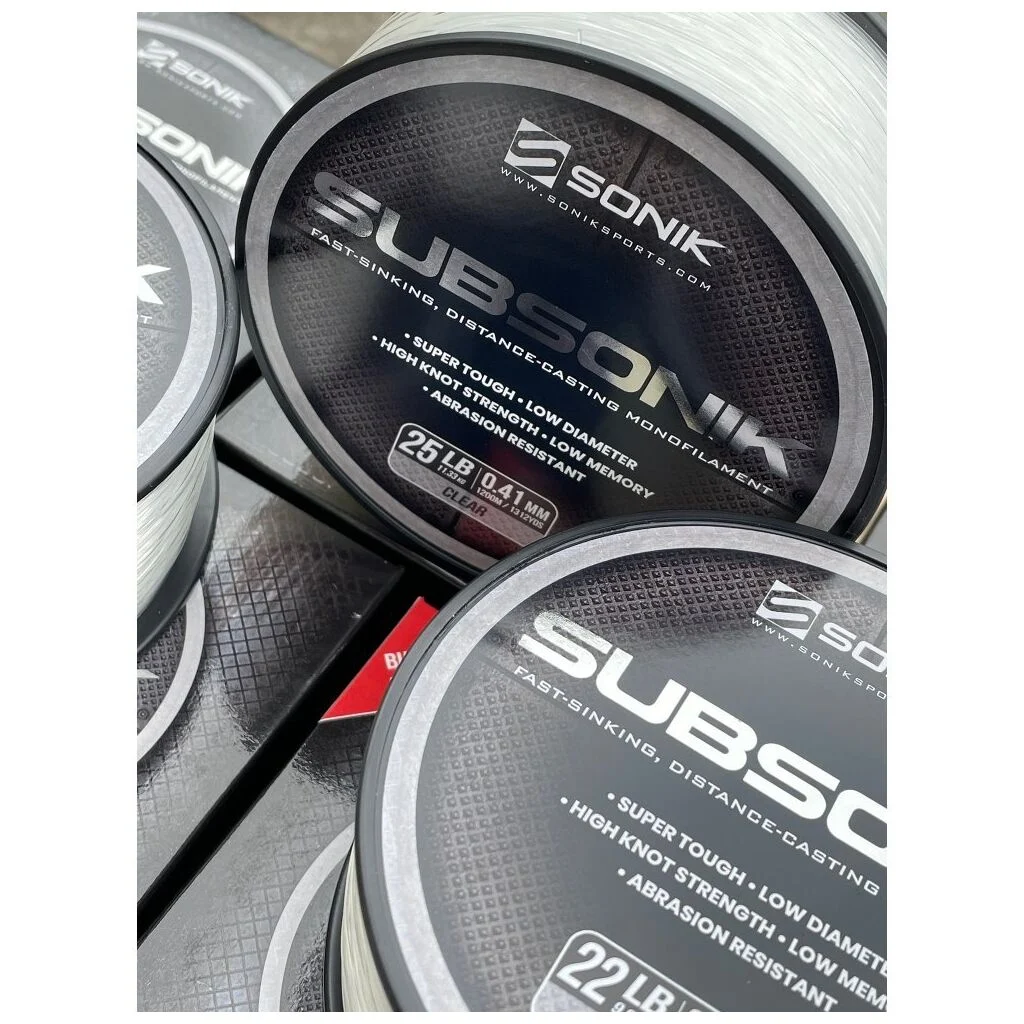 SONIK SUBSONIK CLEAR 12LB 3000m 0.28mm