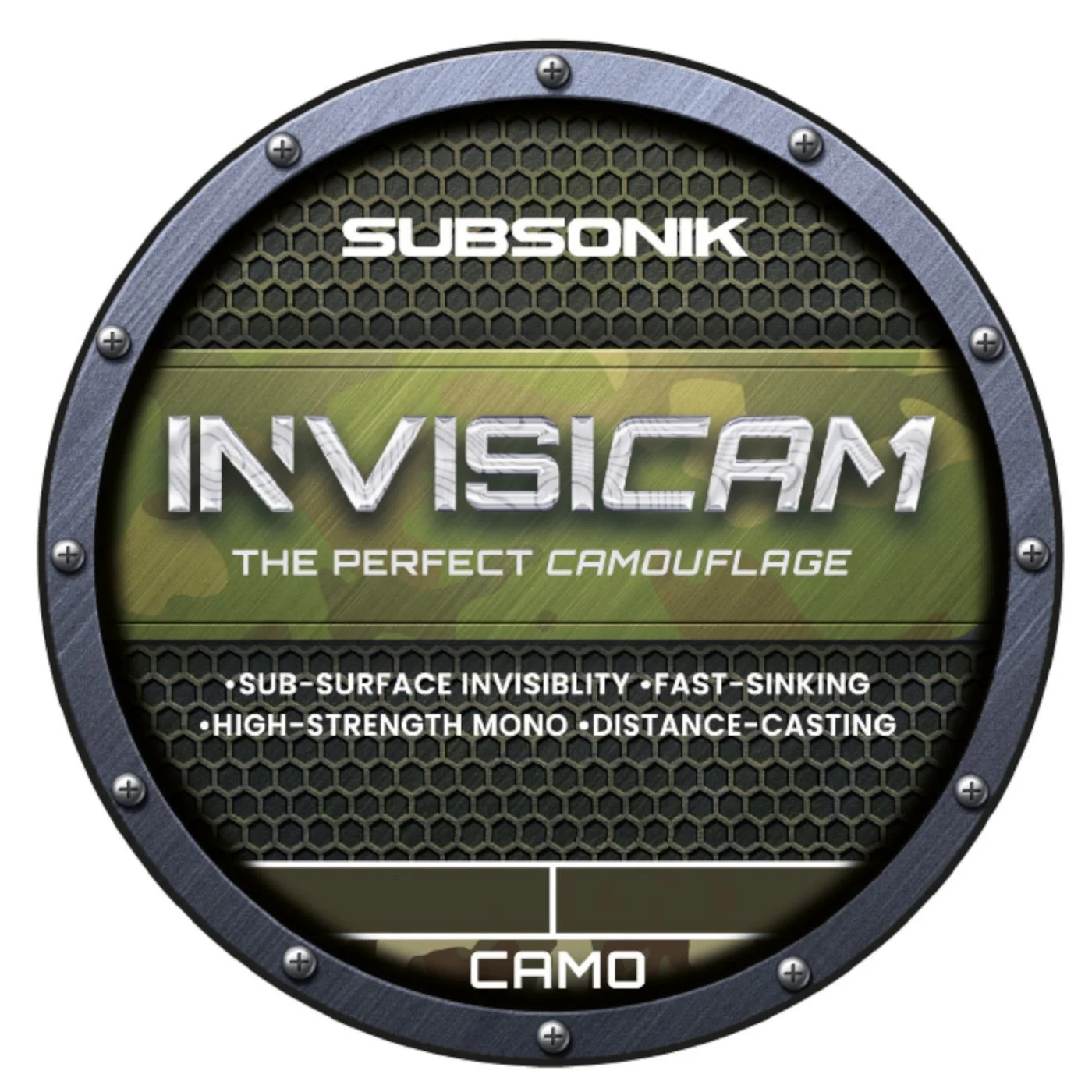 Sonik Subsonik Invisicam Mono 1200m - Angelschnur 0.28mm / 12lb