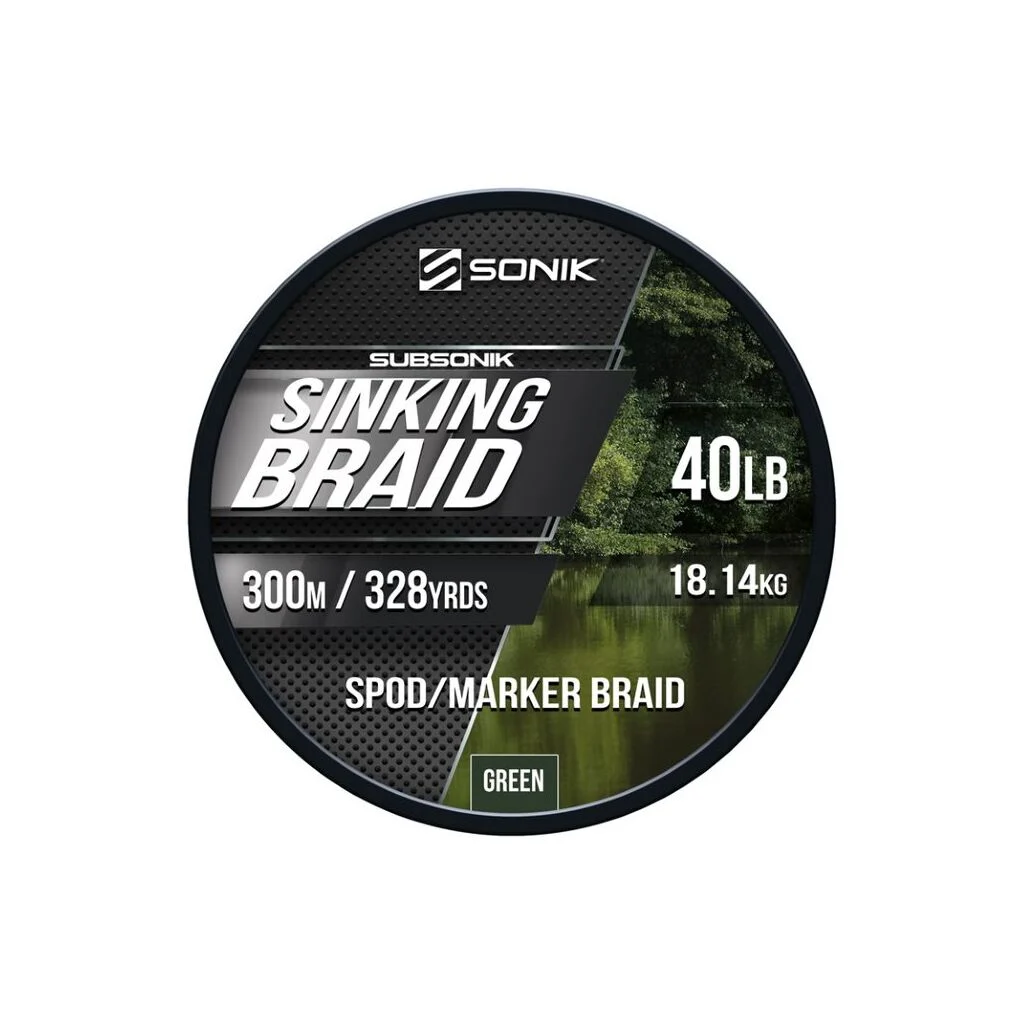 SONIK SUBSONIK SINKING BRAID 40LB 300M (0.20)