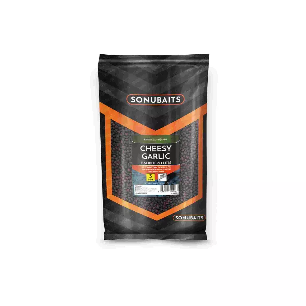 Sonubaits Cheesy GARLIC Halibut Pellets