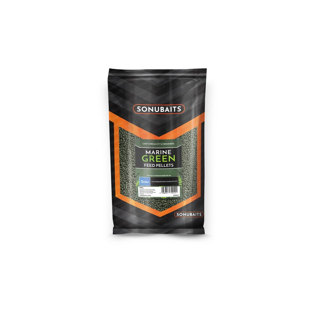 Sonubaits Marine Green Feed Pellets 900GR