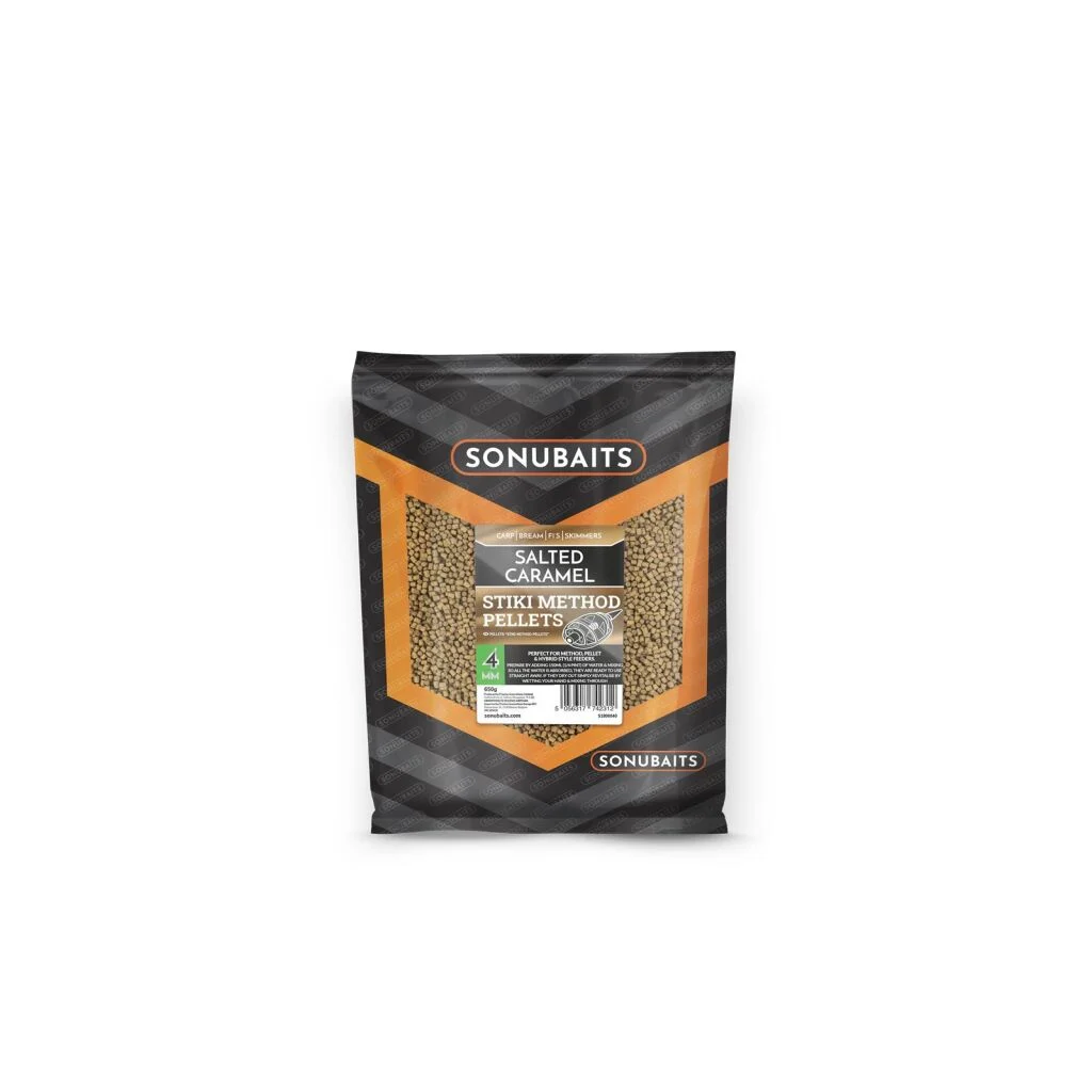 Sonubaits SALTED CARAMEL STIKI Method Pellets 4MM