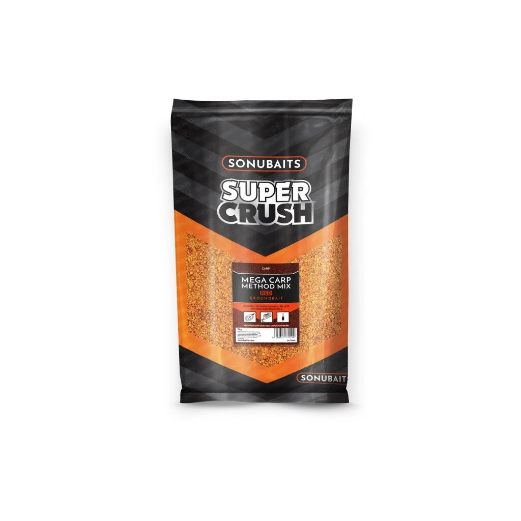 Sonubaits Supercrush Mega Carp Method Mix - RED