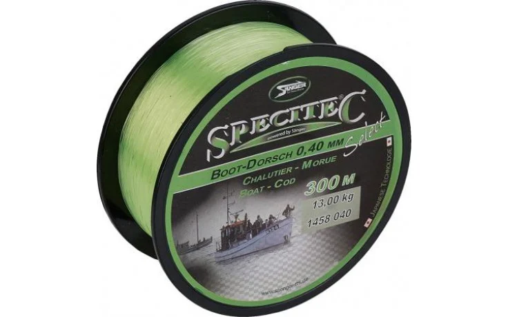 Specitec Zielfisch Schnur Boot / Dorsch Farbe gelb