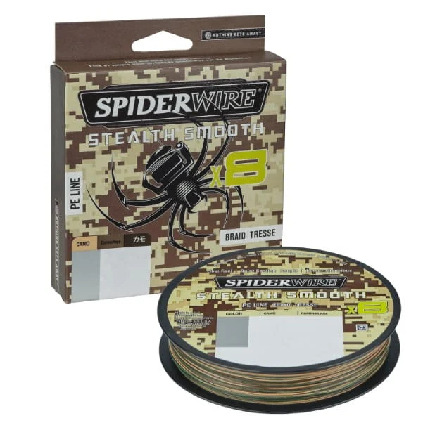Spiderwire Stealth Smooth x8 PE Braid 0,19 mm 18,0 kg 150 m Camo