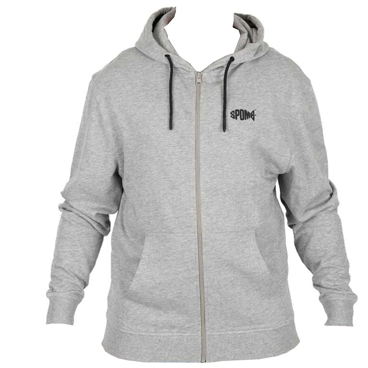 Spomb Grey Hoodie full Zip - Angelpullover
