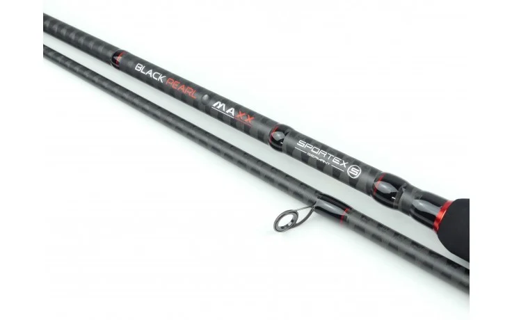 Sportex Black Pearl Maxx 2,70 Meter 24 - 74 Gramm Wurfgewicht 9 Ringe 185 Gramm Raubfischrute