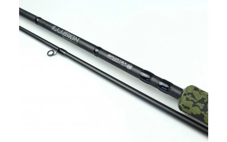 Sportex Illusion SharpShoot 2,25 Meter 21 - 68 Gramm Wurfgewicht 8 Ringe 134 Gramm Raubfischrute