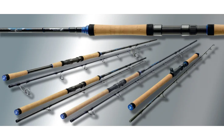 Sportex Top Cat Vertical TW1919 Wallerrute 1,98 Meter 130 - 300 Gramm WG 285 Gramm 1,35 Meter Transport