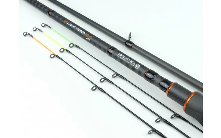 Sportex Xclusive Light RS-2 Feeder LF3315 3,30 Meter 35 - 85 Gramm Wurfgewicht 14 Ringe 204 Gramm