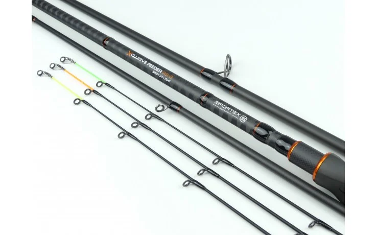 Sportex Xclusive Medium Light RS-2 Feeder ML3616 3,65 Meter 65 - 125 Gramm Wurfgewicht 15 Ringe 212 Gramm