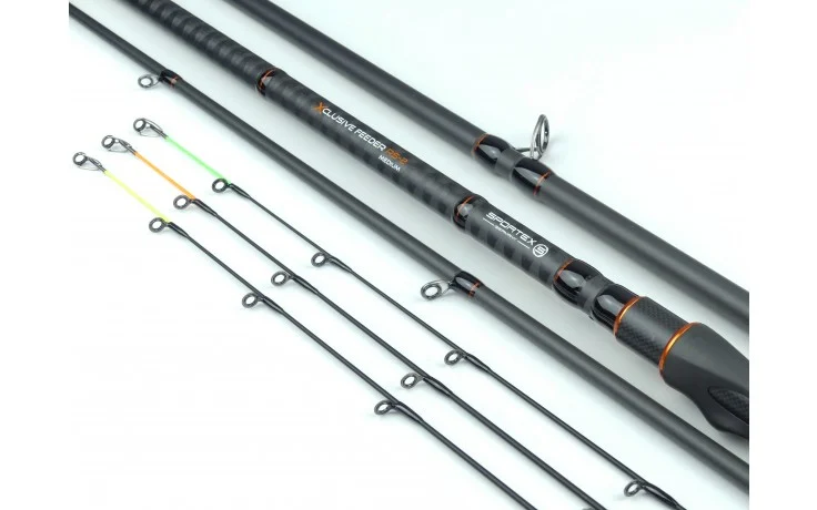 Sportex Xclusive Medium RS-2 Feeder MF4217 4,25 Meter 95 - 165 Gramm Wurfgewicht 16 Ringe 295 Gramm