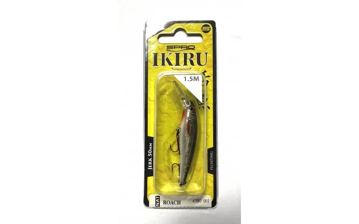 Spro IKIRU MICRO JERK ROACH 5 cm schwimmend Tauchtiefe 1,5 Meter 2,8 Gramm
