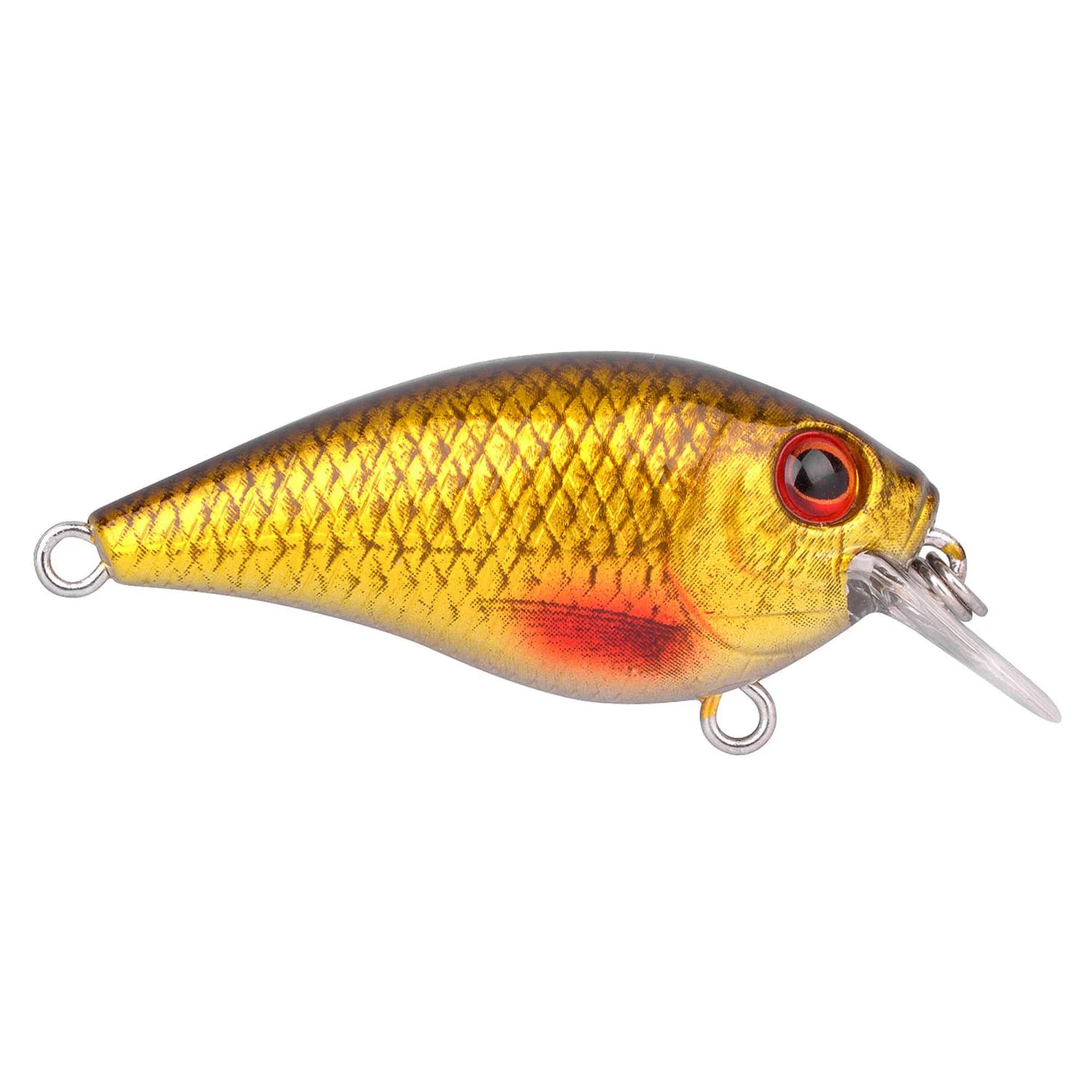 SPRO Ikiru Naturals Crank 45F - Mini Crankbait Farbe: Rudd