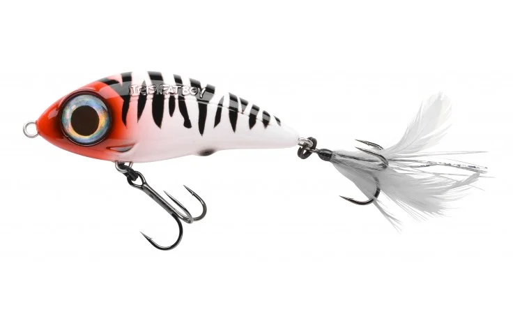 Spro Iris Fatboy Hardlure Red 8,5cm 24 Gramm für Raubfisch angeln