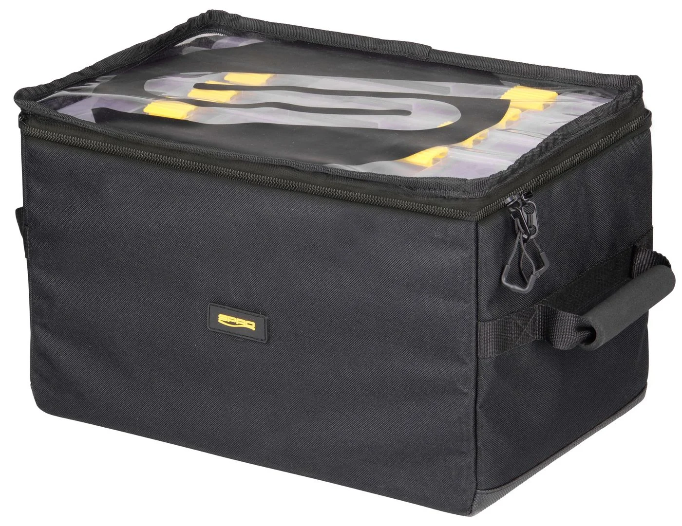 Spro Predator Box Bag 37x24x23cm - Angeltasche + 4 Köderboxen