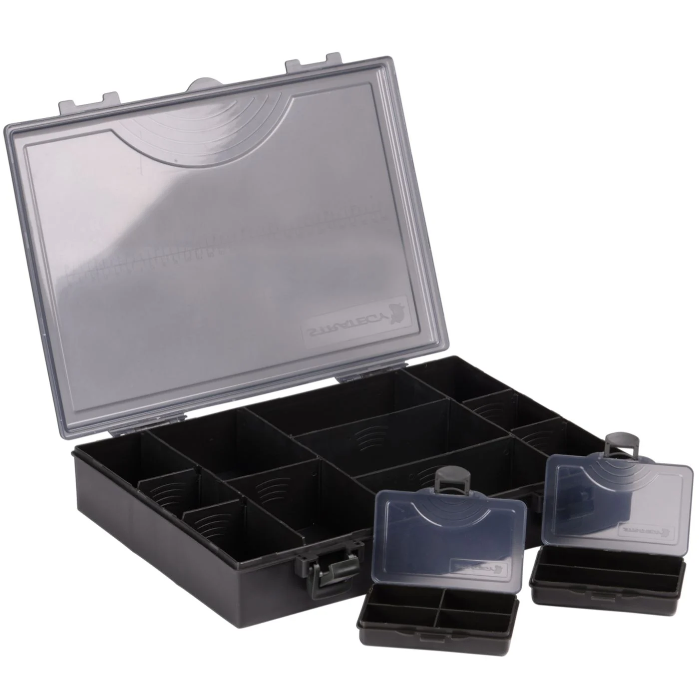 Strategy Tackle Box M 34,5x23,5cm - 1 Tacklebox + 2 Zubehörboxen