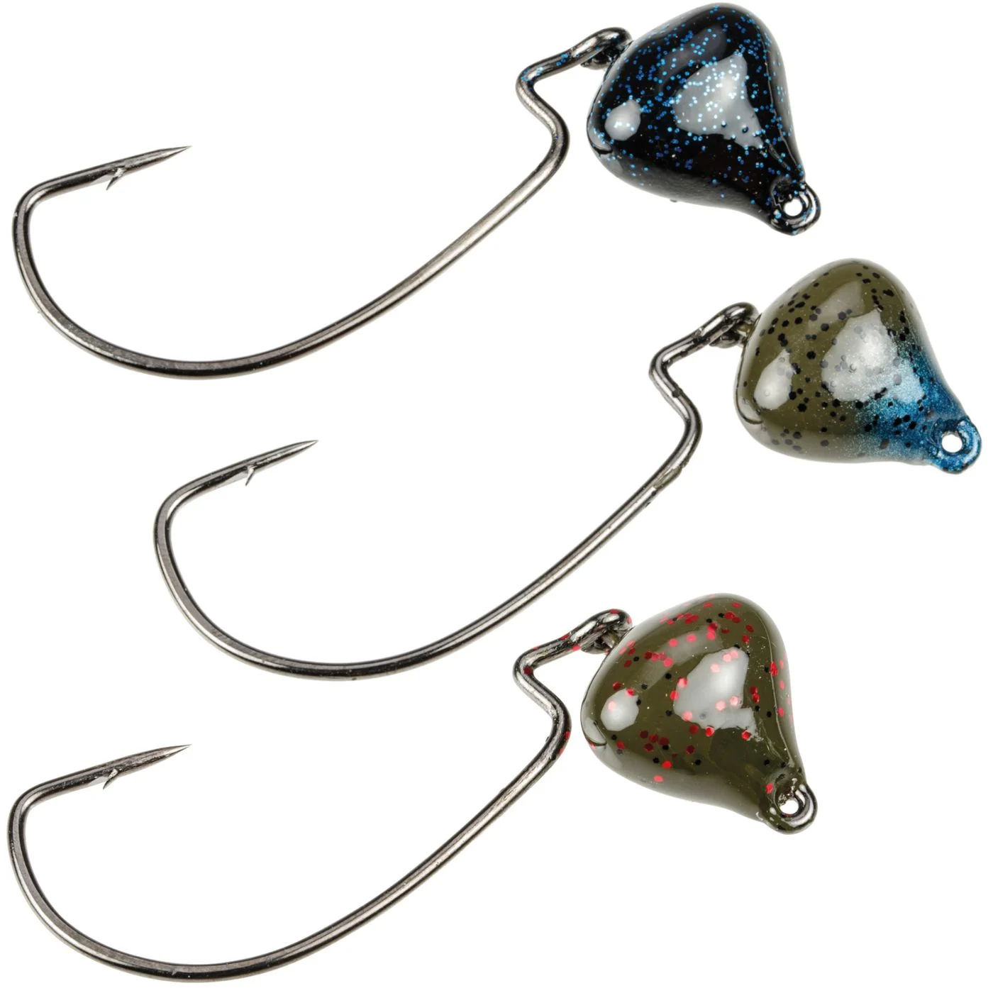 Strike King MD Jointed Structure Head - 2 Jigköpfe 10.6g / Watermelon Red