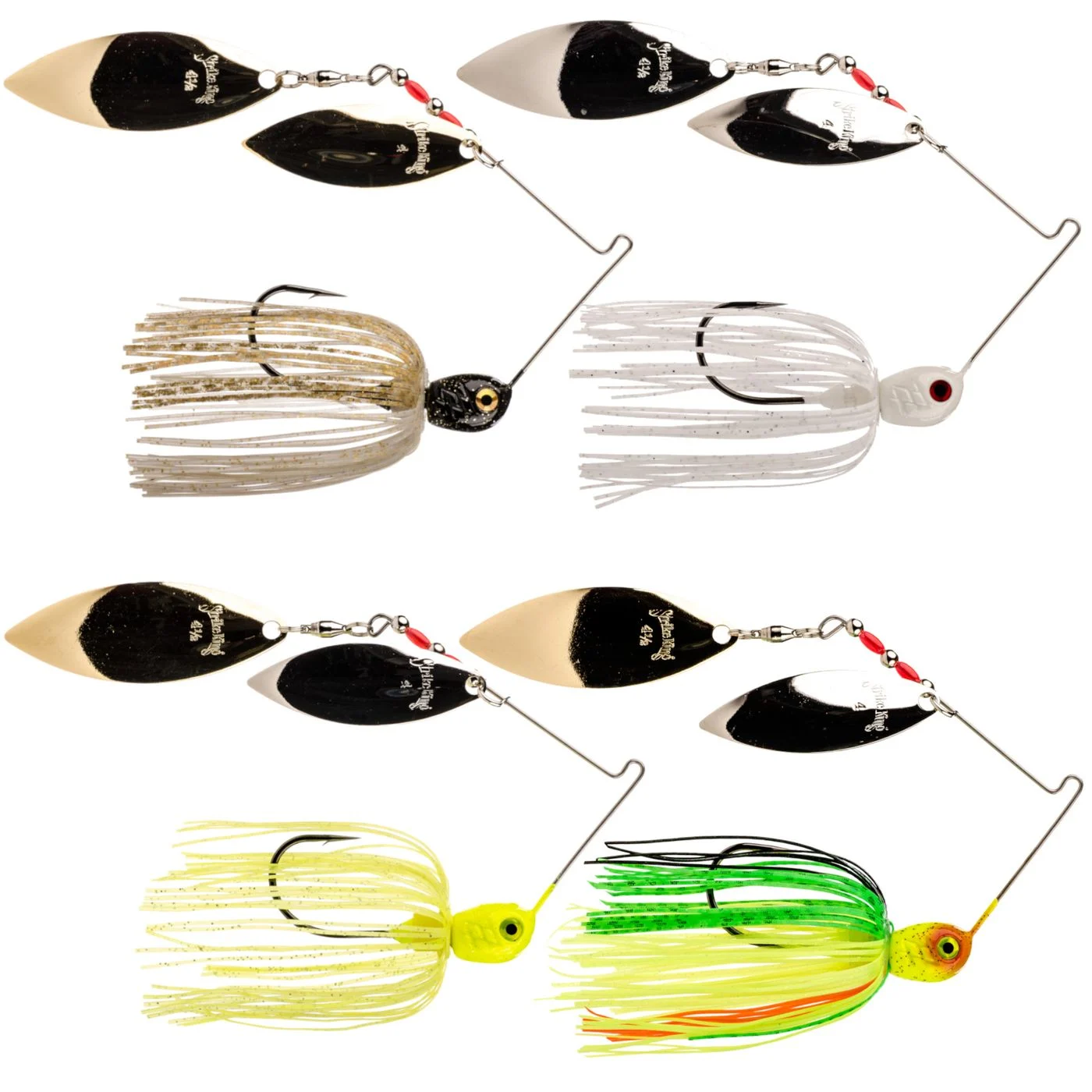 Strike King Premier Pro-Model Spinnerbait 5,3g Hot Solid Chart/Slr-Gold Blds