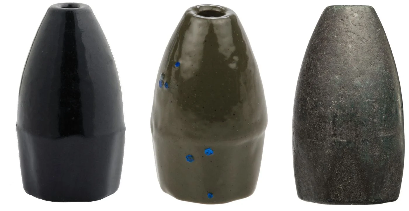 Strike King Tour Grade Tungsten Weights - Bullet Gewichte Black 7.1g / 3 Stück