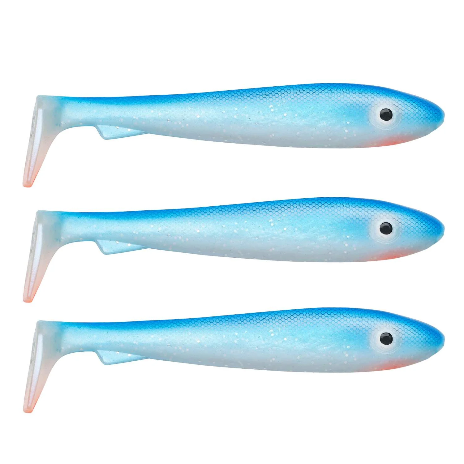 Svartzonker Sweden McRubber BigBass - Gummifische Farbe: Bluepearl | Länge: 12,5cm