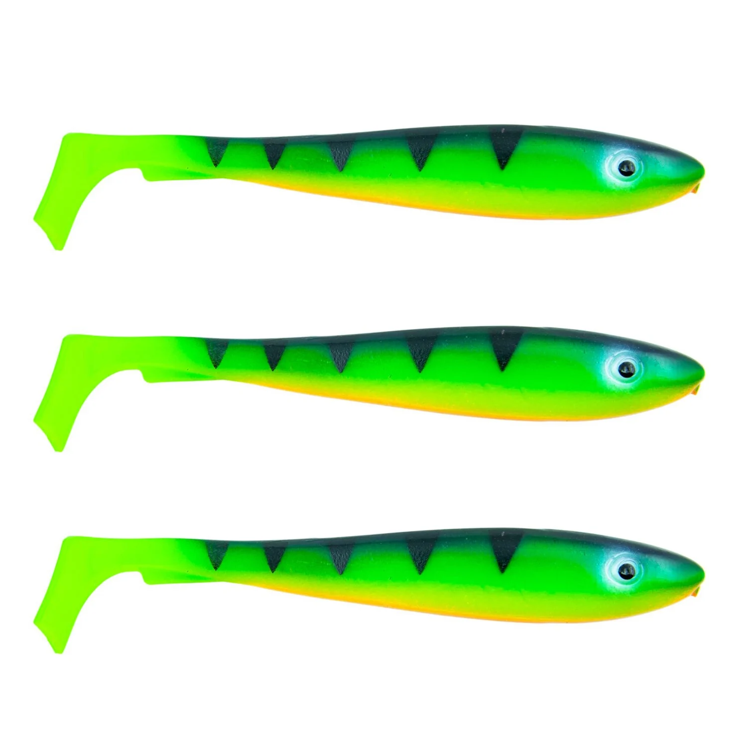 Svartzonker Sweden McRubber Shad - Gummifisch Farbe: Fire Tiger
