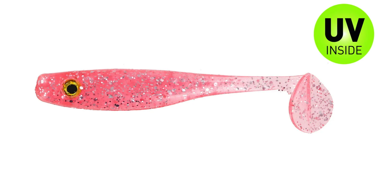 SX Suicide Shad 13 cm (5") Pink Silver 4 Stück