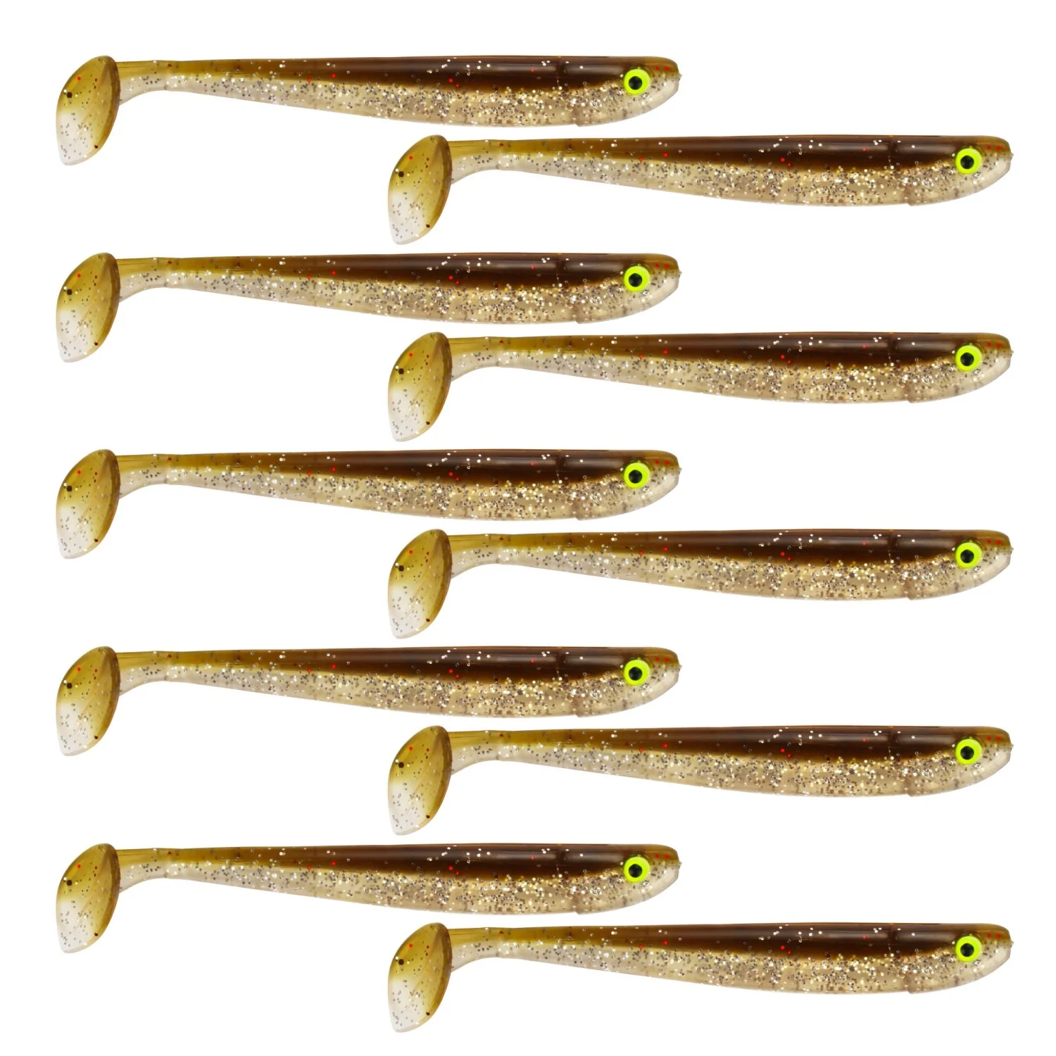 Tackle P*rn Magnetic Mama - Softbait Farbe: Brown Chameleon | Länge: 3" | 7.6cm