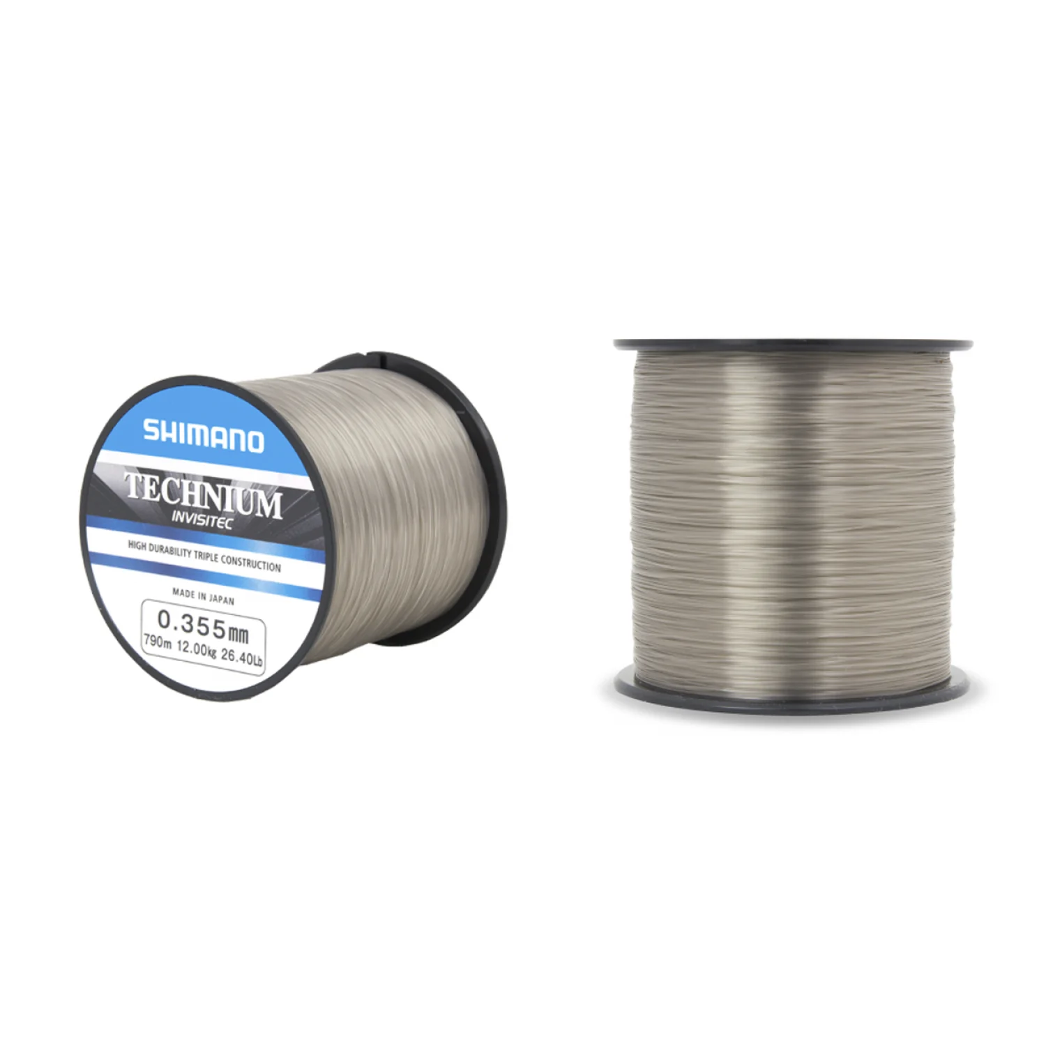 Shimano Technium Invisitec QP, Low visible grey, monofilament fishing line