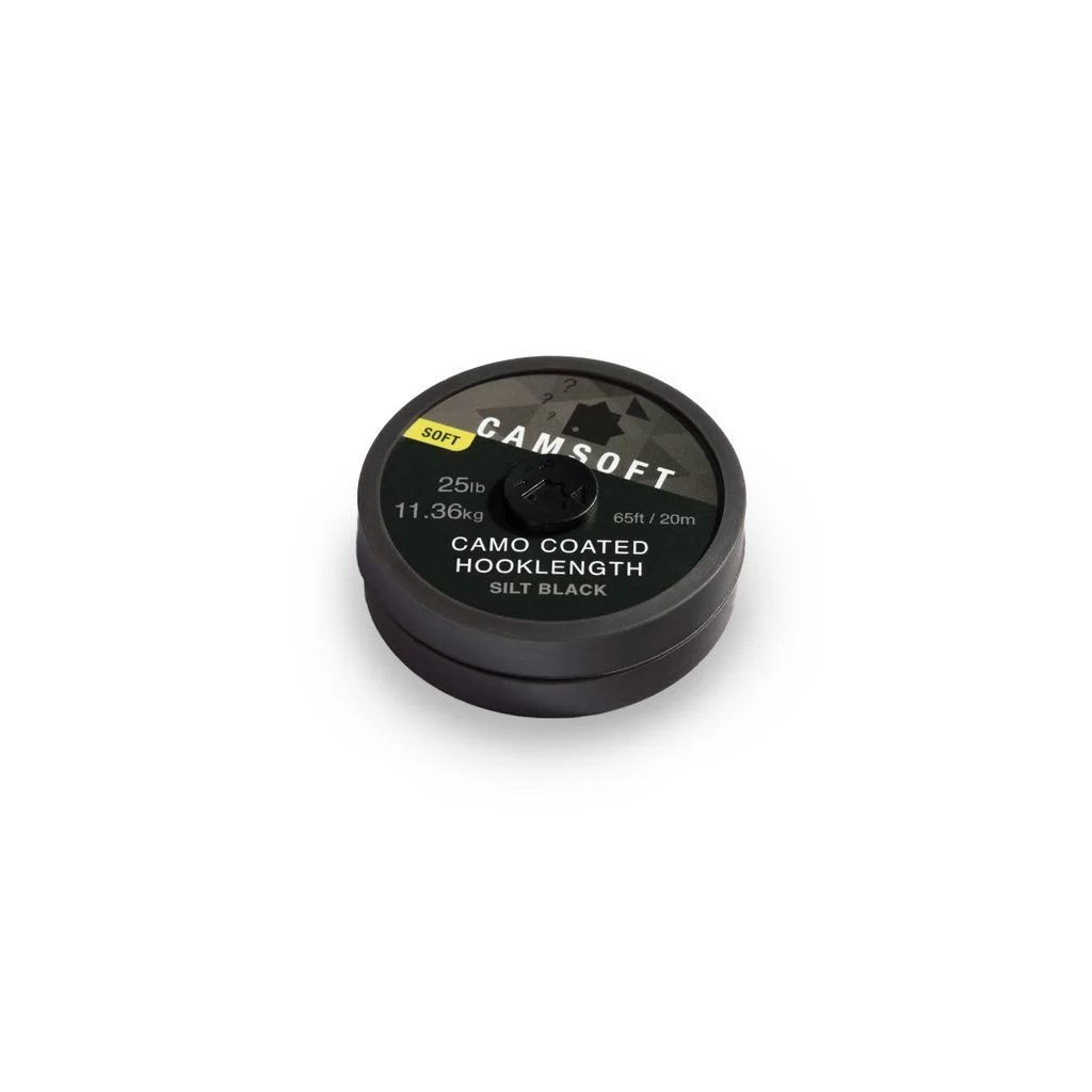 Thinking Anglers 18lb Camsoft Hooklength Camo Silt Black
